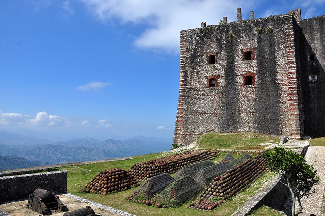 Citadelle Laferrière and courtyard Citadelle Laferrière and courtyard